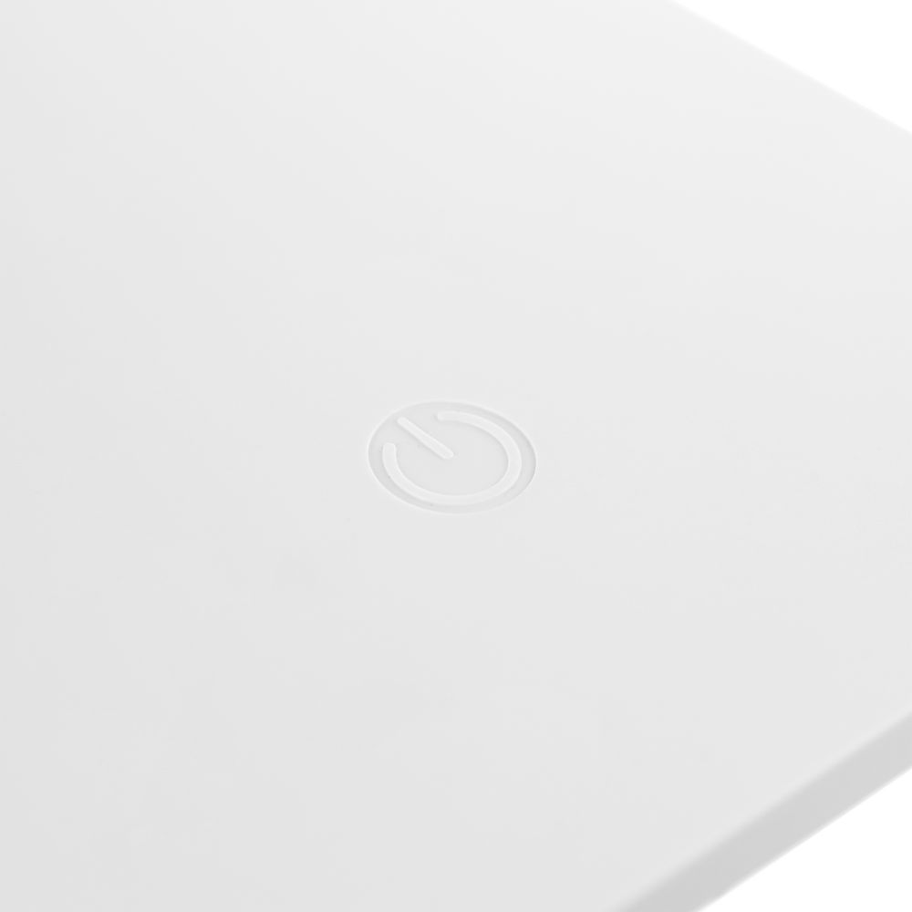 Настольная лампа с часами и календарем Office Torch ver.2, белая — изображение 9