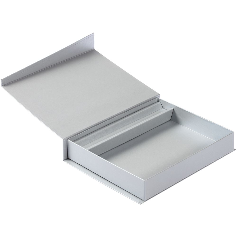 Коробка Duo под ежедневник и ручку, серая — изображение 3