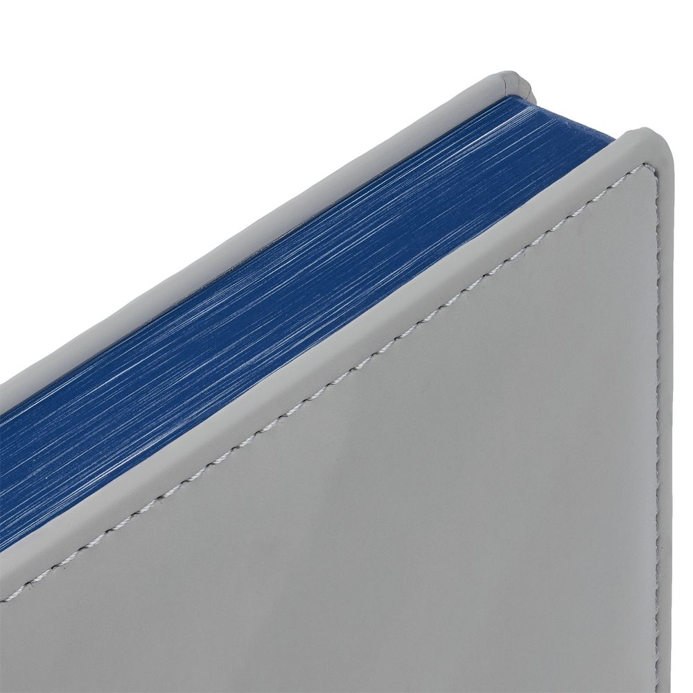 Ежедневник Spain Shall на заказ, недатированный, серый с синим — изображение 6