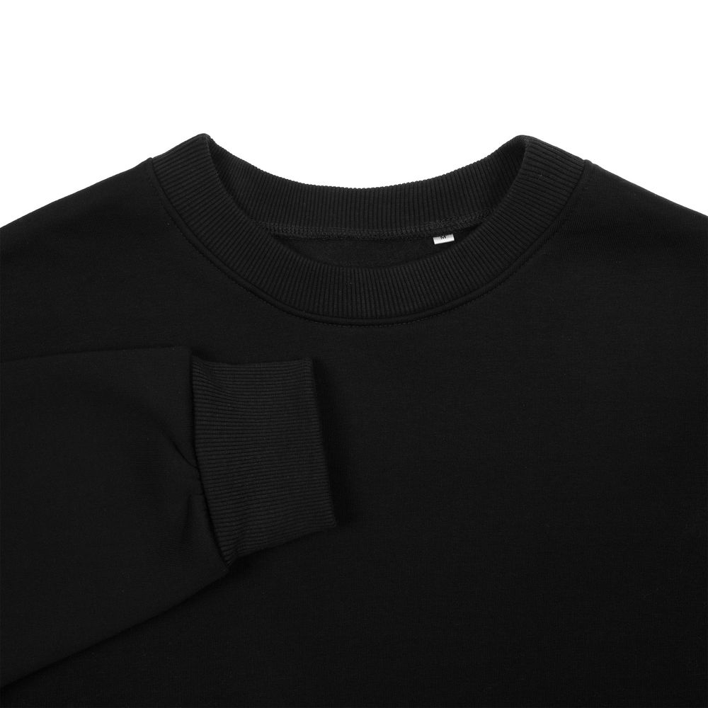 Свитшот оверсайз унисекс True Self, черный — изображение 5