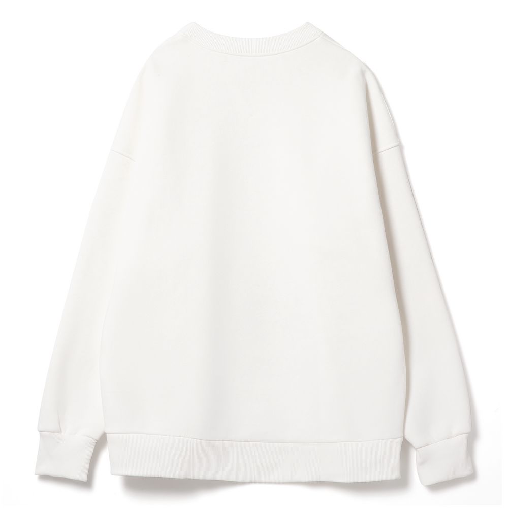 Свитшот оверсайз унисекс True Self, молочно-белый — изображение 4