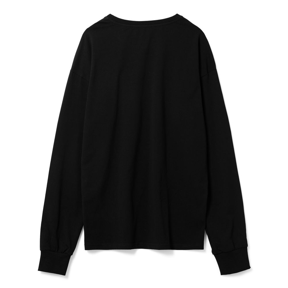 Футболка оверсайз унисекс City Sapiens, черная — изображение 4