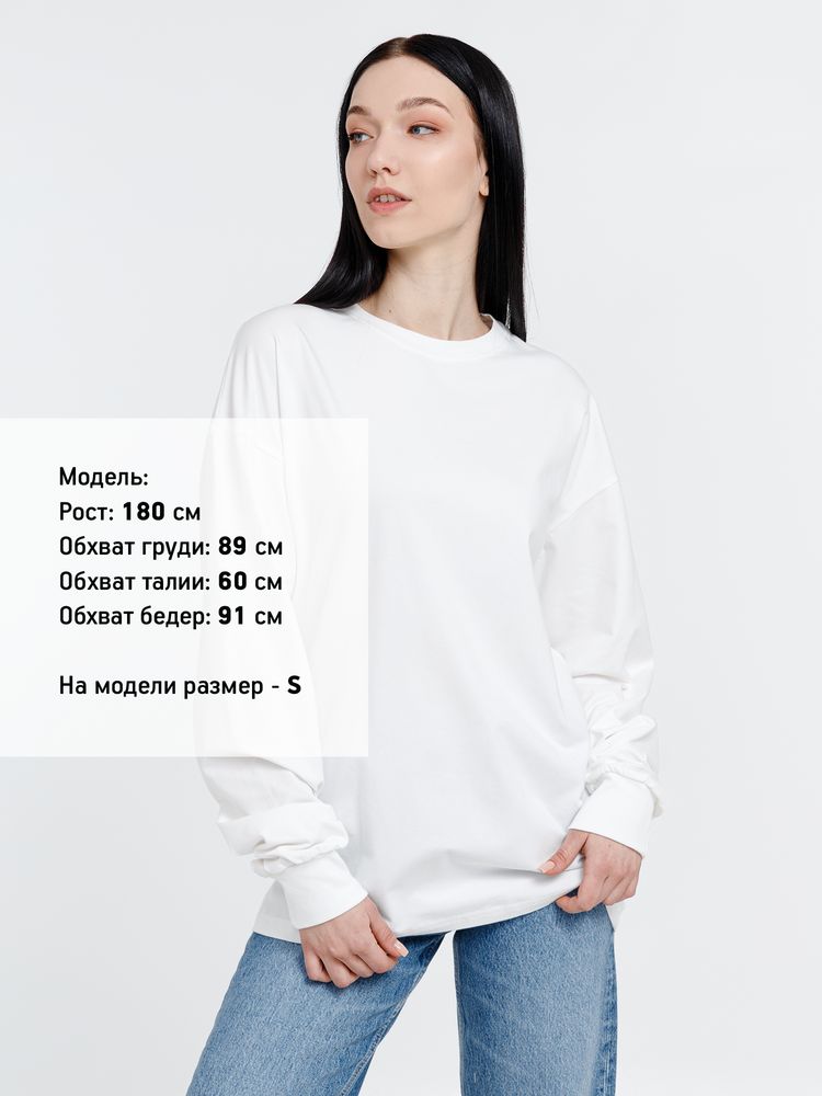 Футболка оверсайз унисекс City Sapiens, молочно-белая — изображение 10