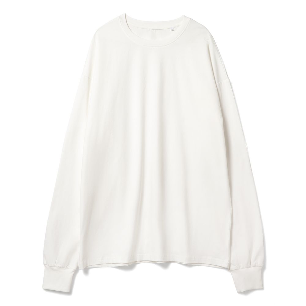 Футболка оверсайз унисекс City Sapiens, молочно-белая — изображение 3