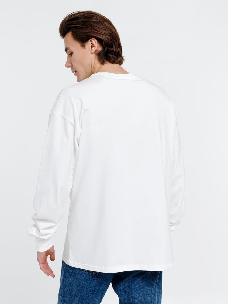 Футболка оверсайз унисекс City Sapiens, молочно-белая — изображение 8