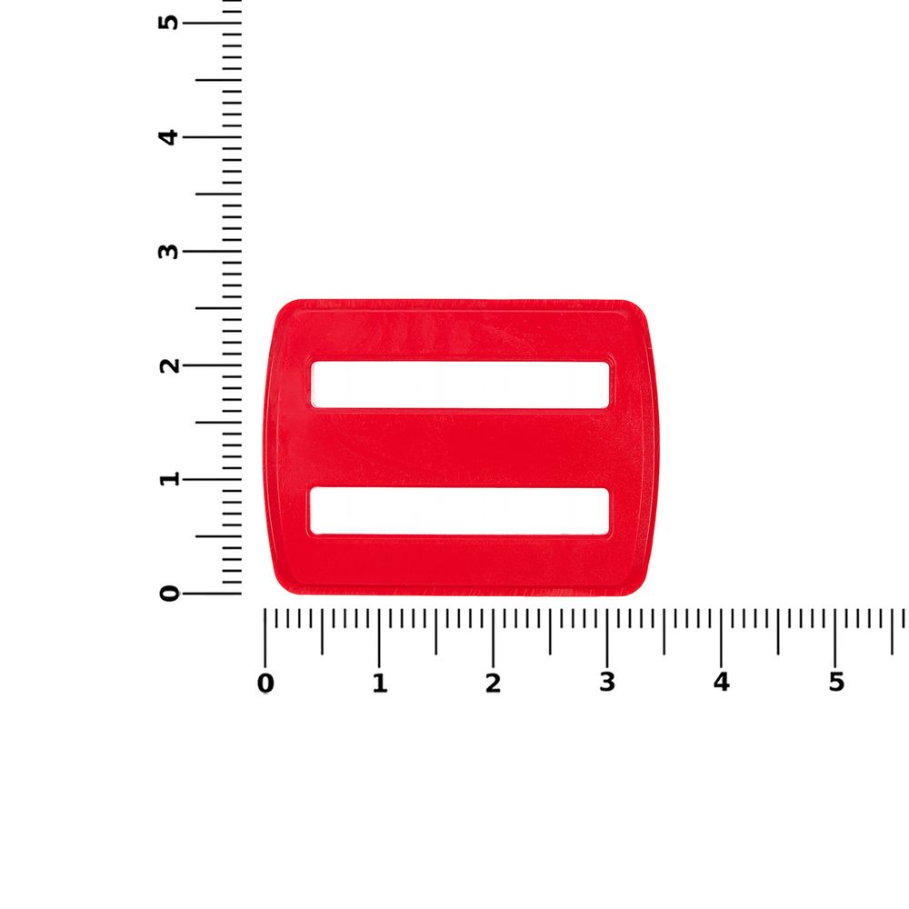 Пряжка — регулятор ремня Fermo, красная — изображение 4
