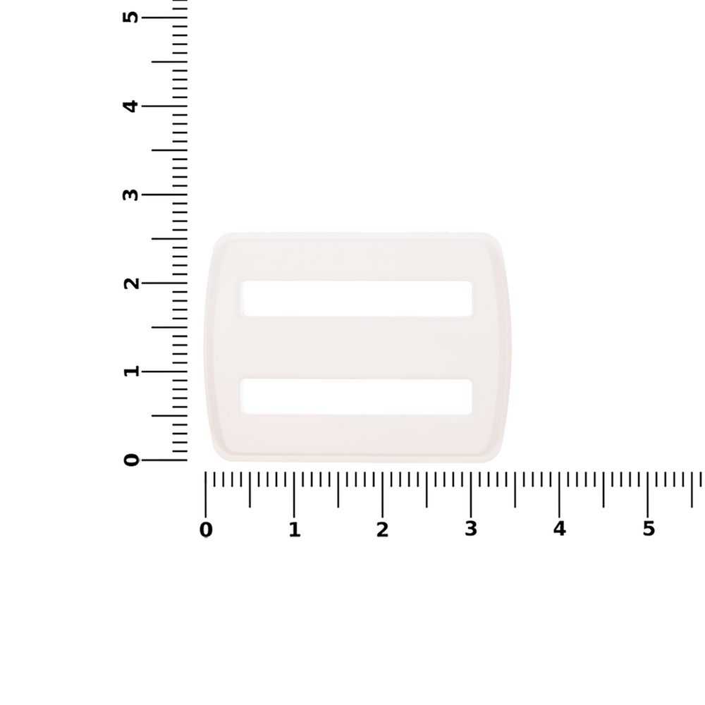 Пряжка — регулятор ремня Fermo, белая — изображение 4