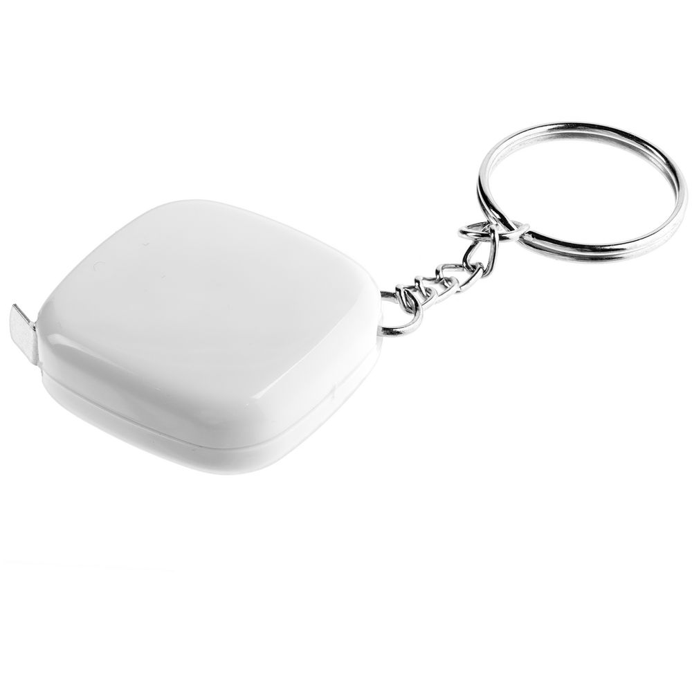 Брелок с рулеткой Metric, белый — изображение 3