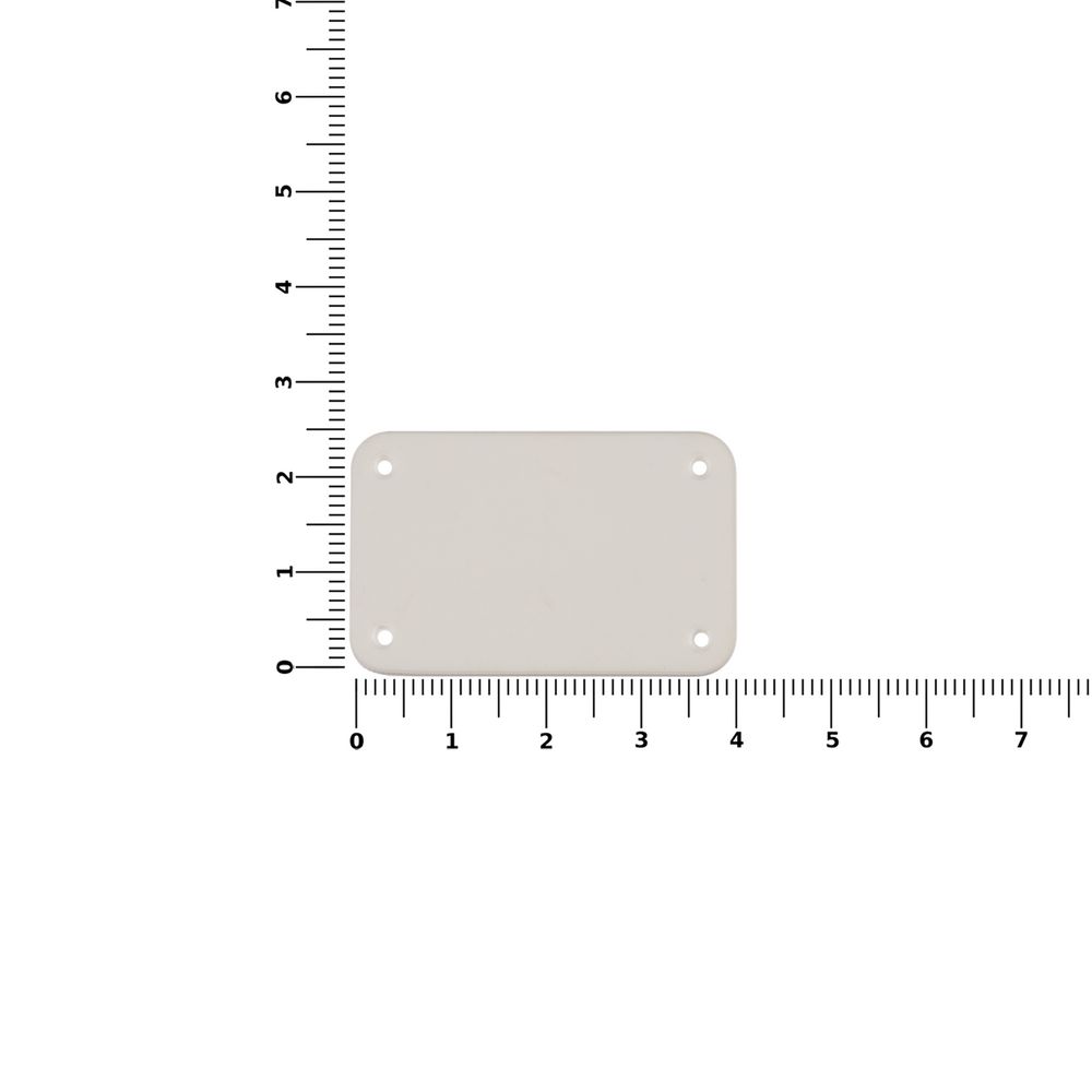 Лейбл из ПВХ Kreta, S, прозрачный — изображение 3