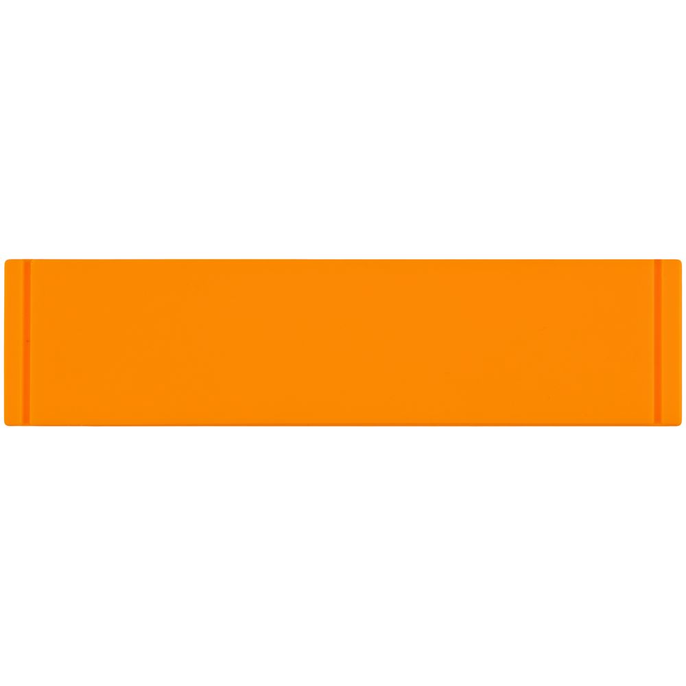 Лейбл из ПВХ Dzeta, S, оранжевый неон