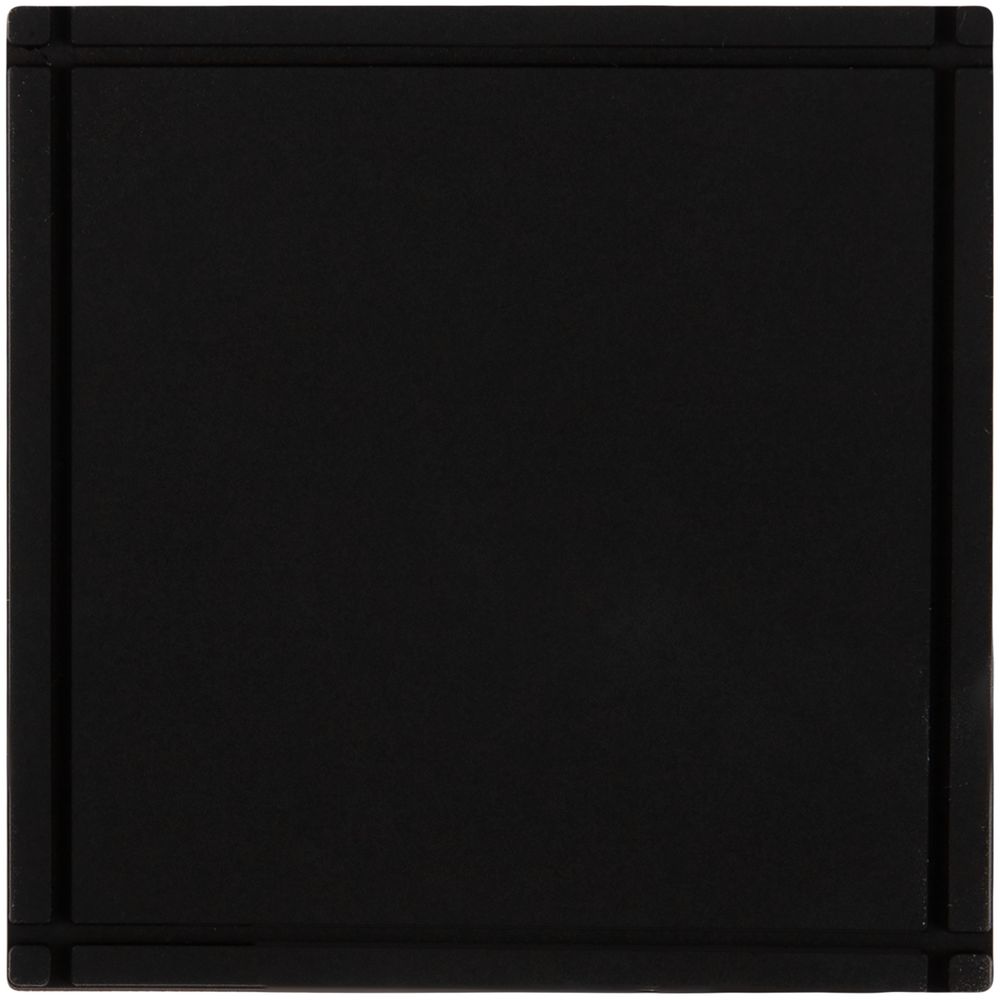 Лейбл из ПВХ Dzeta, L, черный