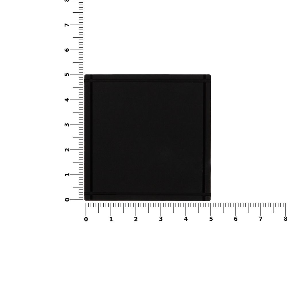 Лейбл из ПВХ Dzeta, L, черный — изображение 3