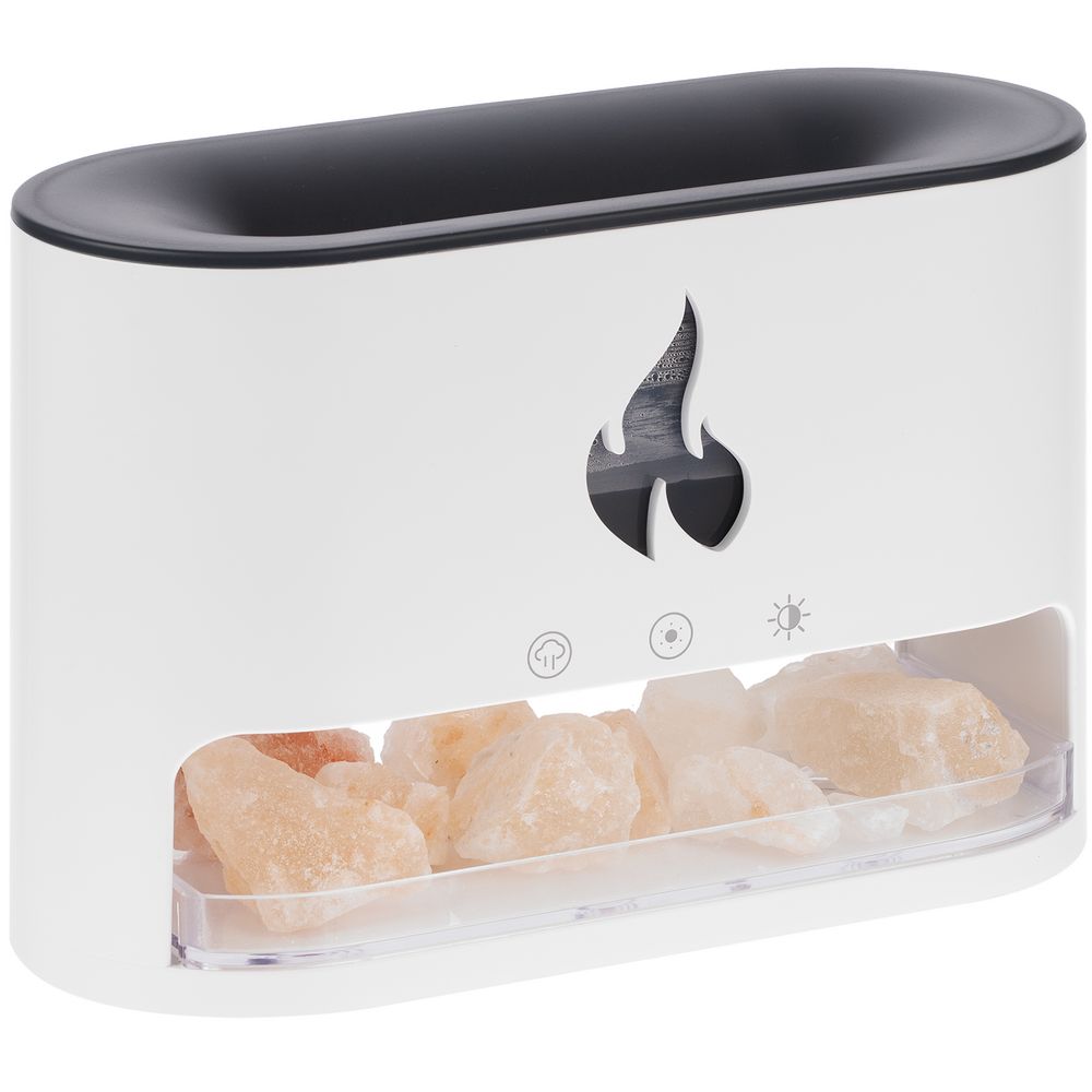 Увлажнитель-ароматизатор Fusion Blaze с имитацией пламени, белый — изображение 3