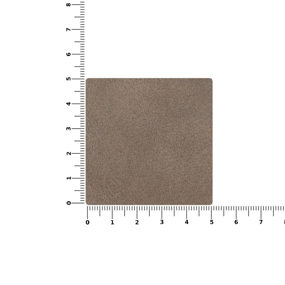 Лейбл кожаный Pasek, L, серый — изображение 4