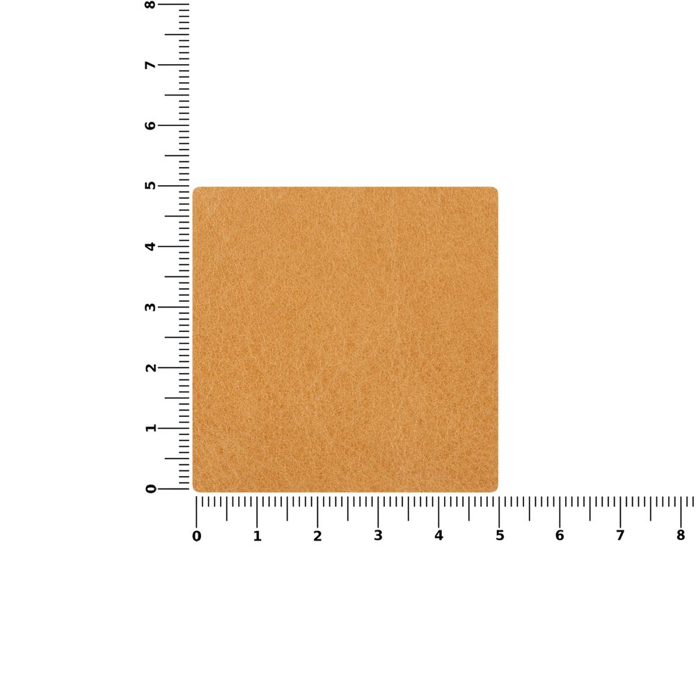 Лейбл кожаный Pasek, L, бежевый — изображение 4