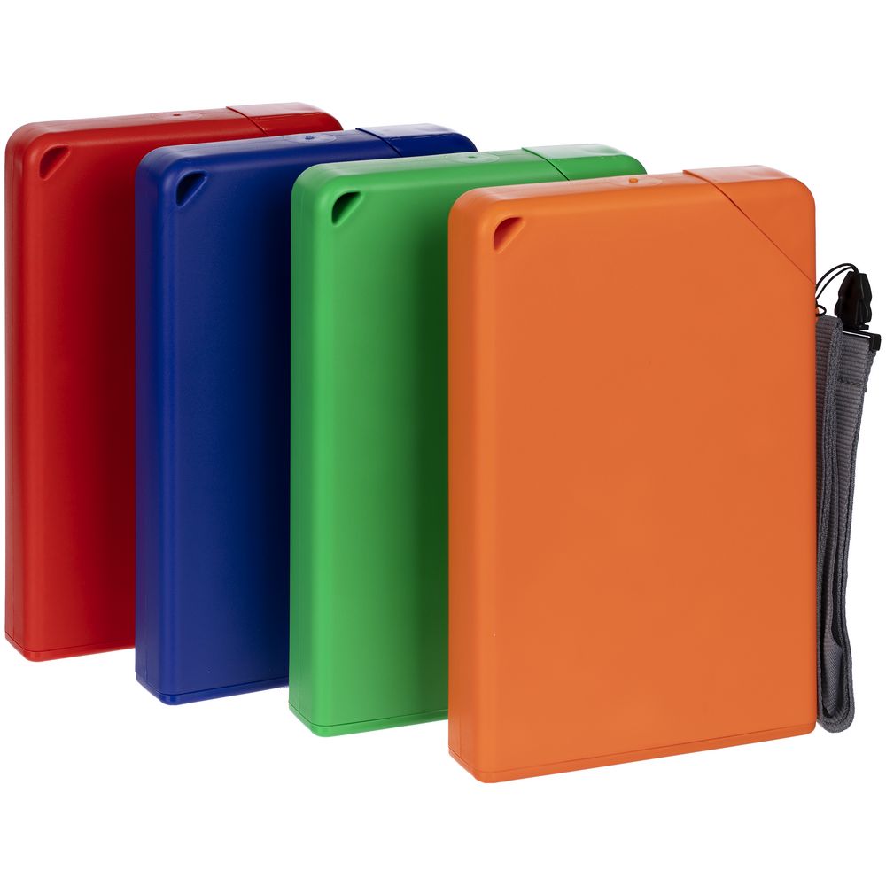 Плоская бутылка для воды Flacon, синяя — изображение 9