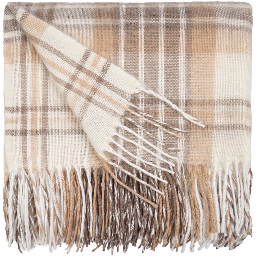 Плед «Берген», светло-бежевый — изображение 3