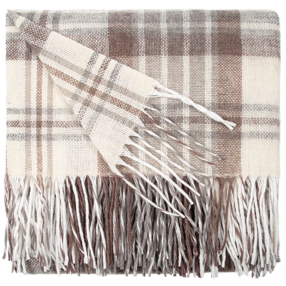 Плед «Берген», серый — изображение 3