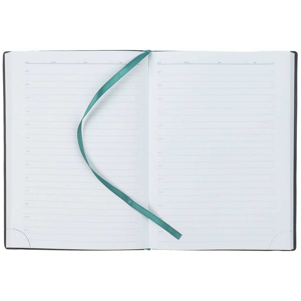 Ежедневник Vivian, недатированный, бирюзовый — изображение 5