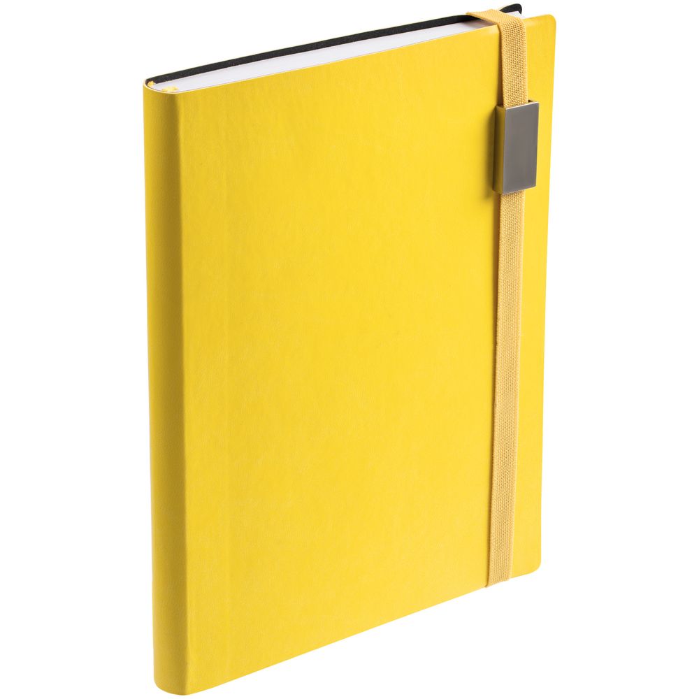 Ежедневник Vivian Metal, недатированный, желтый — изображение 4