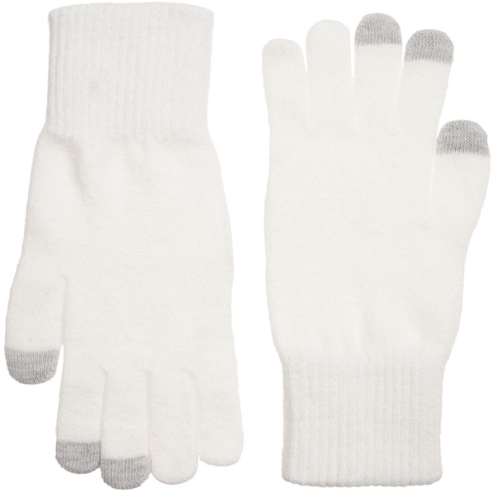 Перчатки сенсорные Urban Flow, молочно-белые — изображение 3