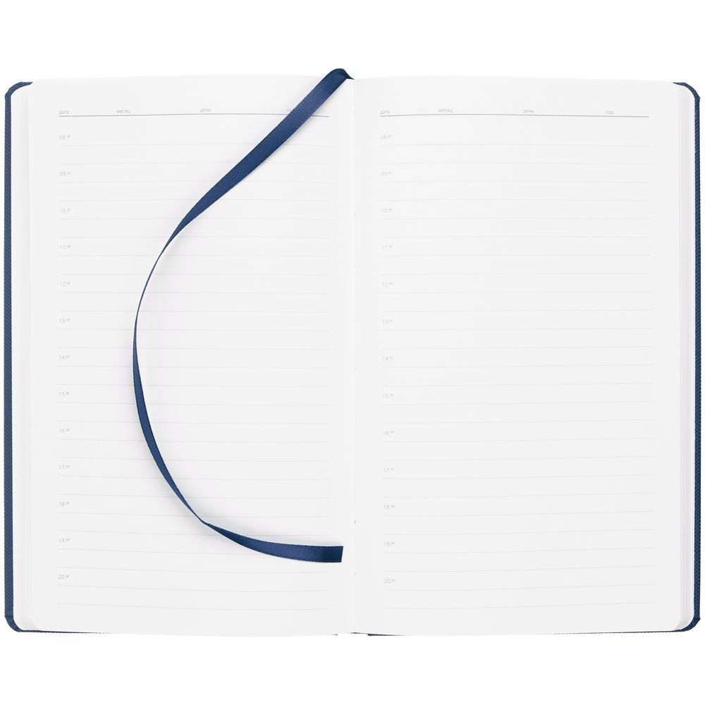 Ежедневник Grade, недатированный, темно-синий — изображение 7