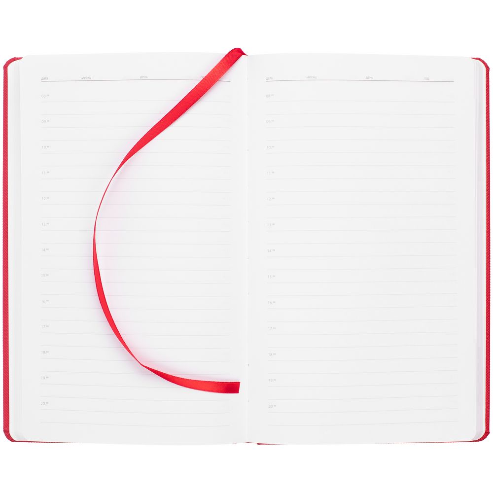 Ежедневник Grade, недатированный, красный — изображение 7
