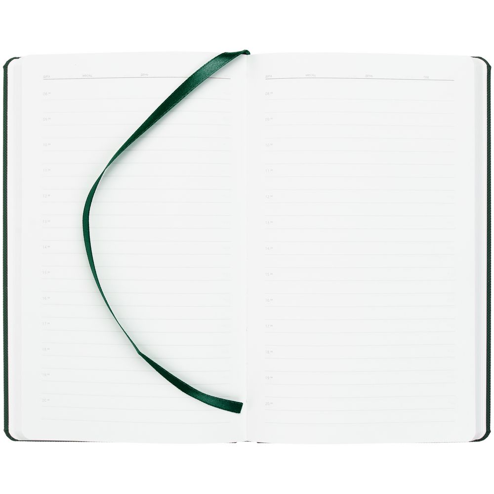 Ежедневник Grade, недатированный, зеленый — изображение 7