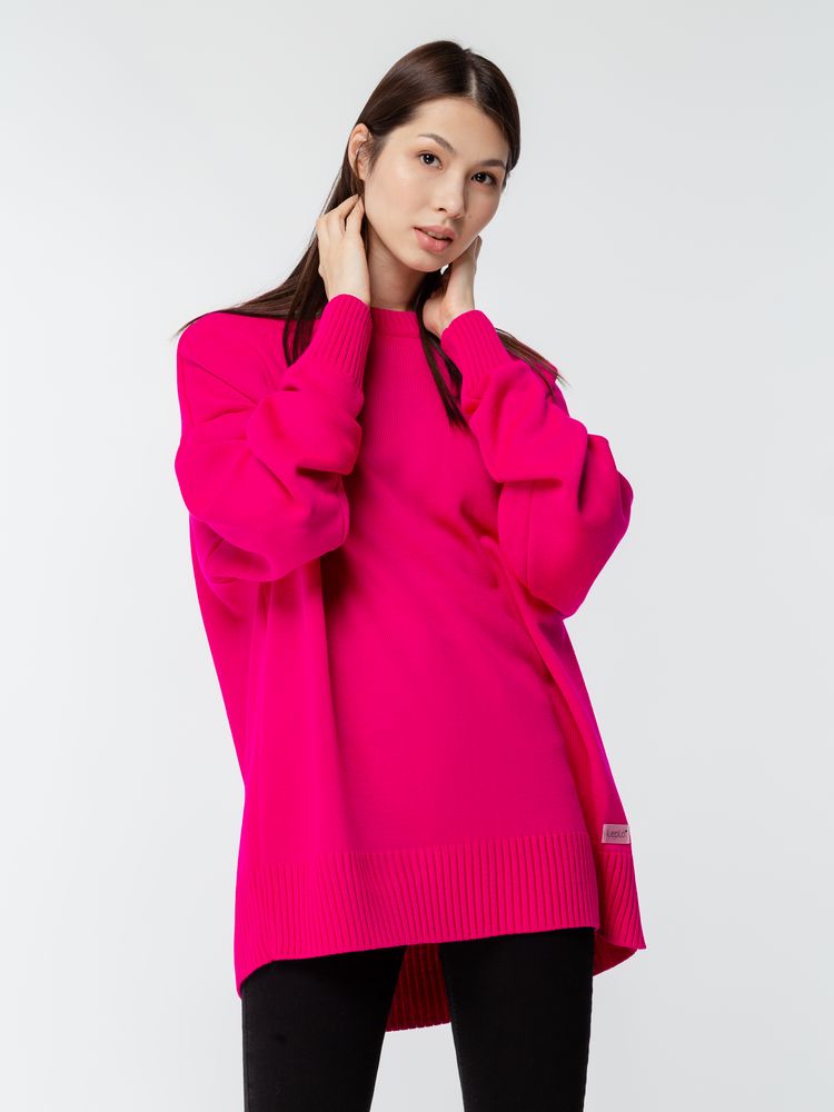 Джемпер оверсайз унисекс Stated в сумке, розовый — изображение 11