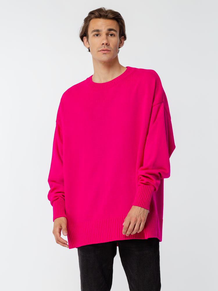 Джемпер оверсайз унисекс Stated в сумке, розовый — изображение 13