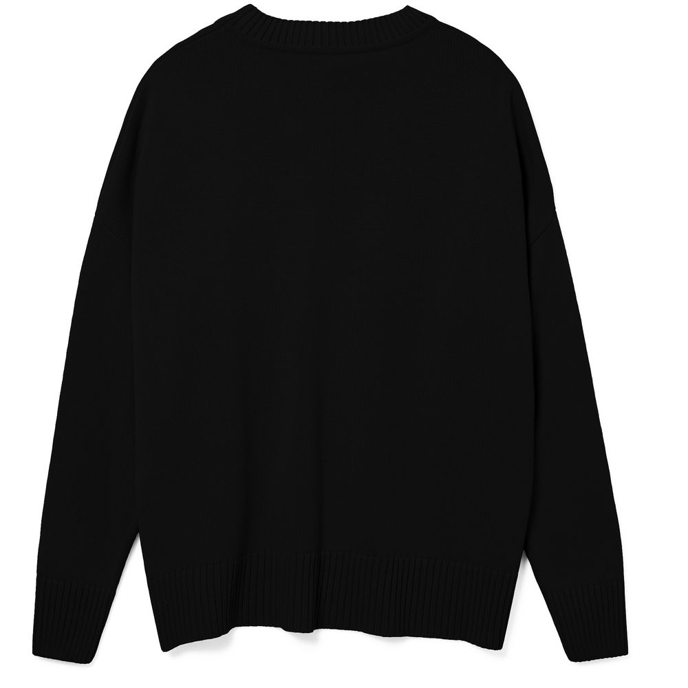 Джемпер оверсайз унисекс Stated в сумке, черный — изображение 3