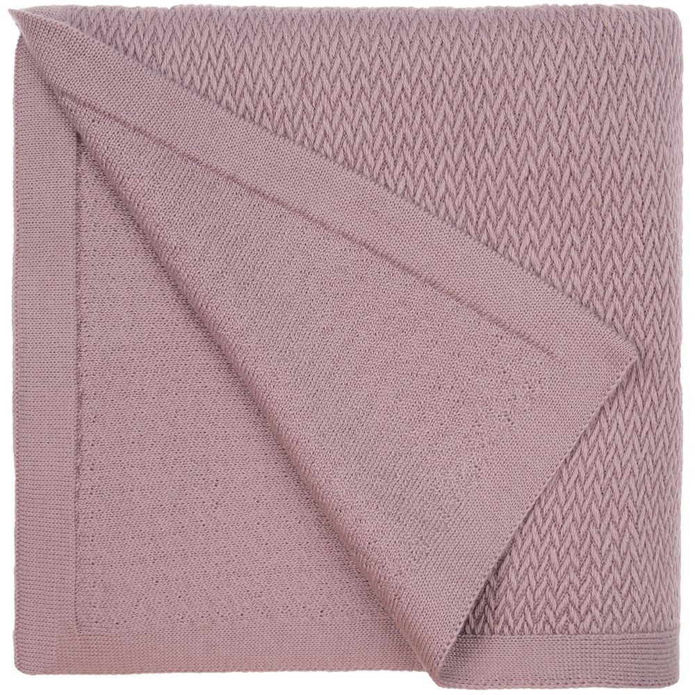 Плед Ornato, розовый (пыльная роза) — изображение 3