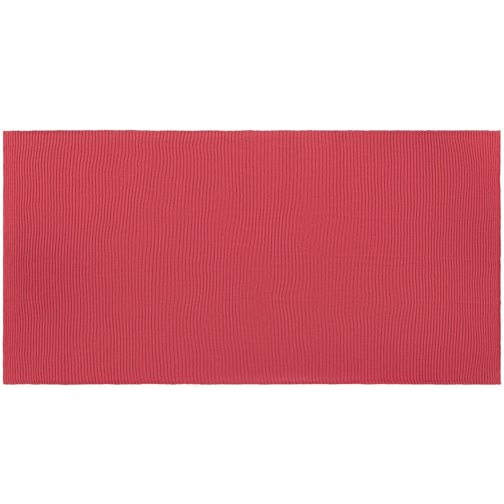 Плед Quill, красный (коралл) — изображение 5