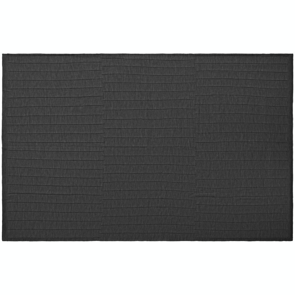 Плед Bambolay, темно-серый меланж — изображение 5