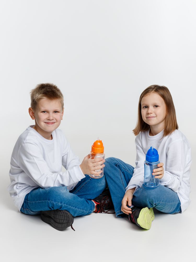 Детская бутылка для воды Nimble, синяя — изображение 7