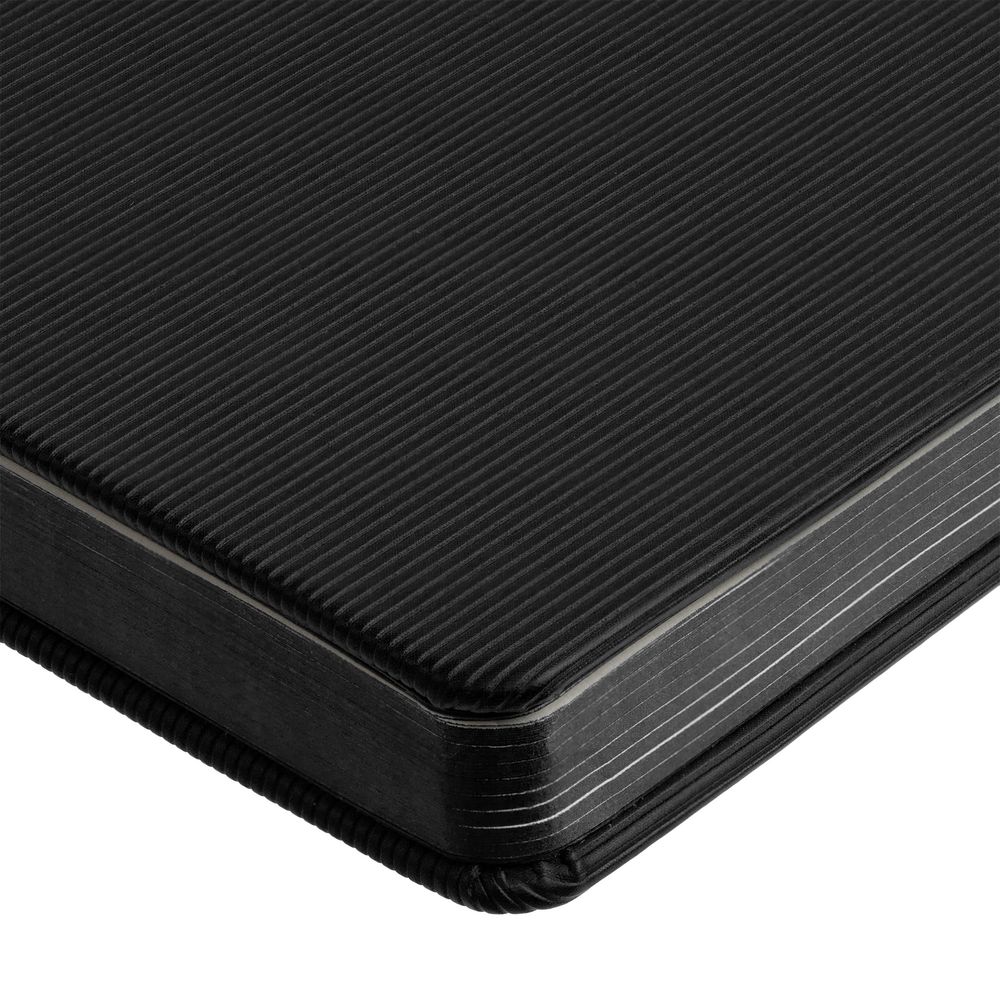 Ежедневник Grid, недатированный, черный — изображение 9