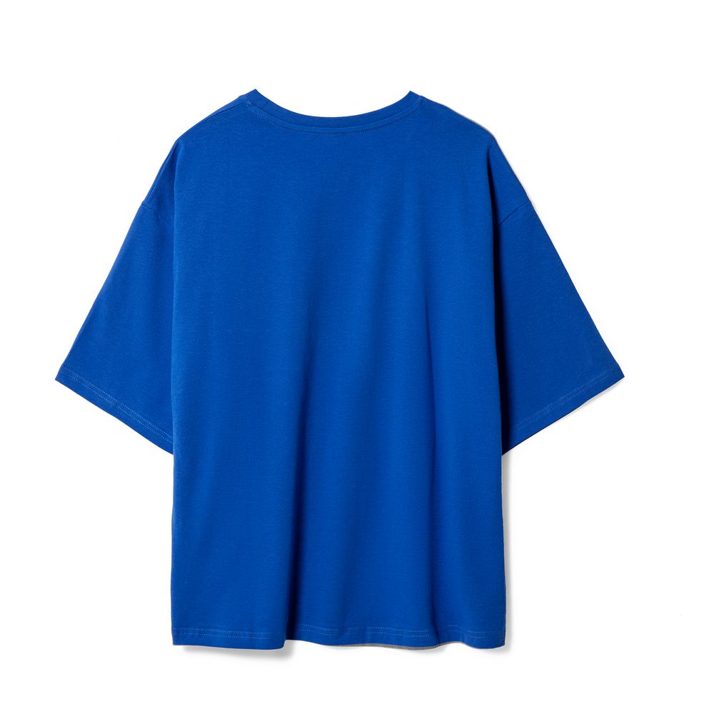 Футболка унисекс оверсайз Street Vibes, ярко-синяя — изображение 4