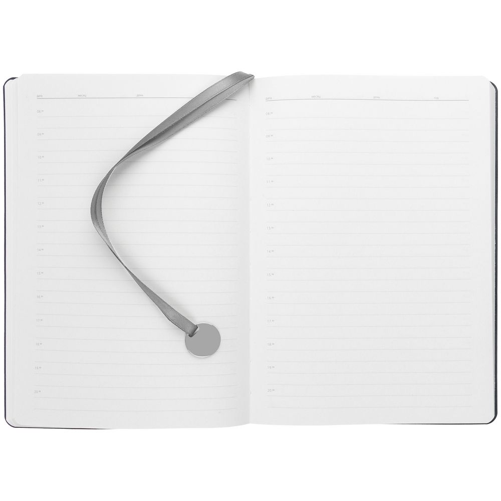 Ежедневник Lafite, недатированный, темно-серый — изображение 9