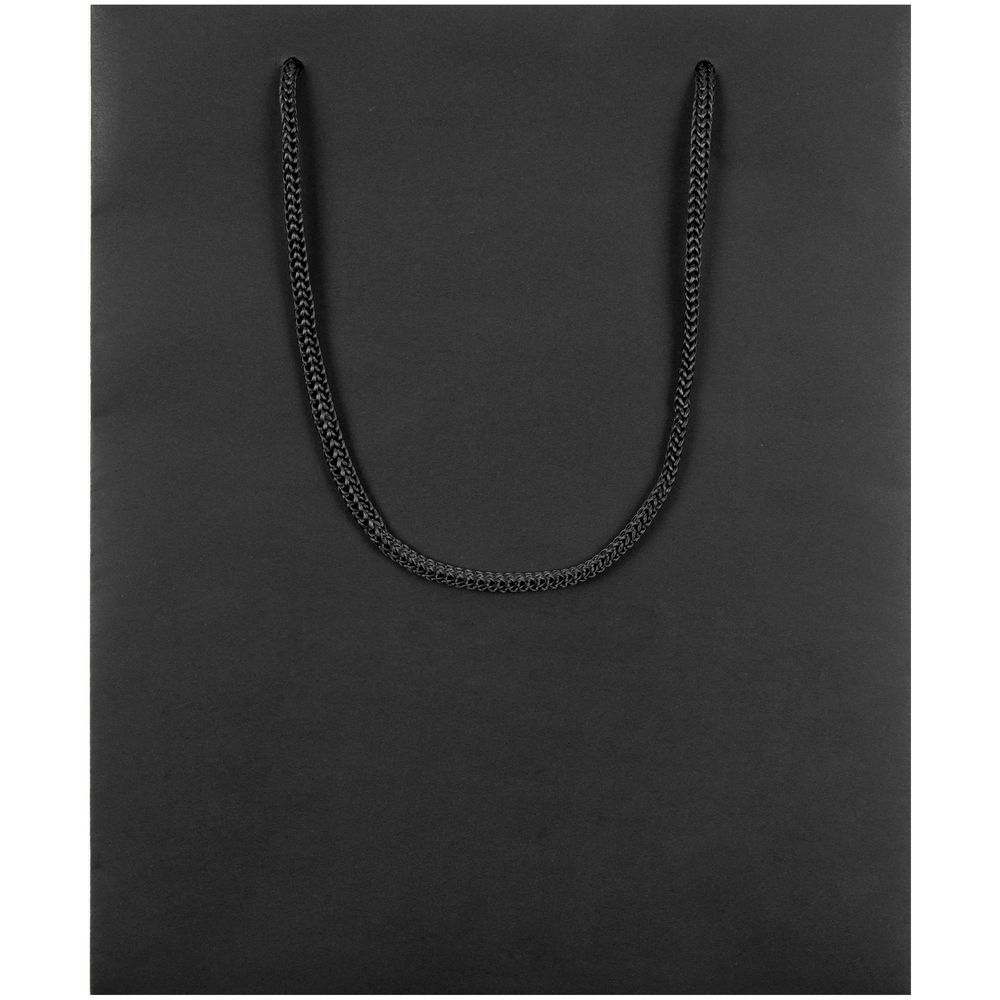 Пакет бумажный Vid M, черный — изображение 3