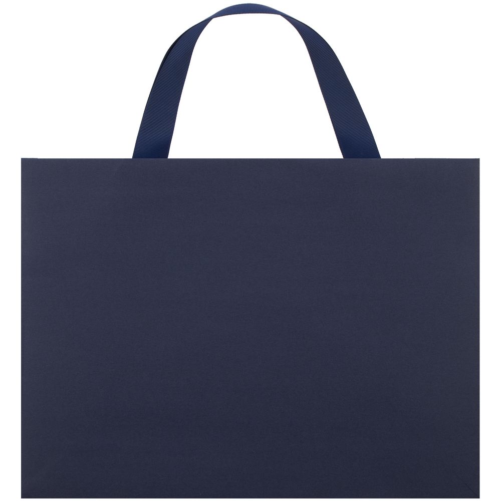 Пакет бумажный Manilla M, синий — изображение 3