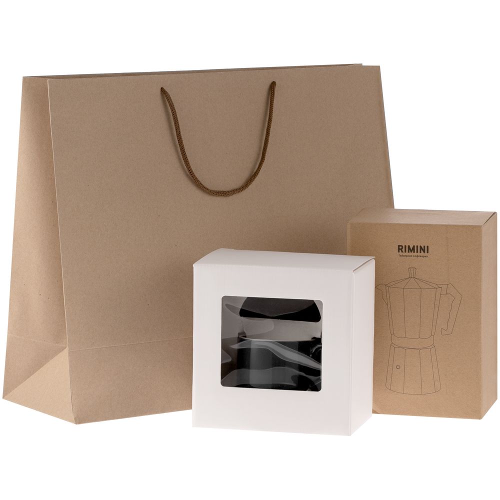 Набор для кофе Clio, черный — изображение 5