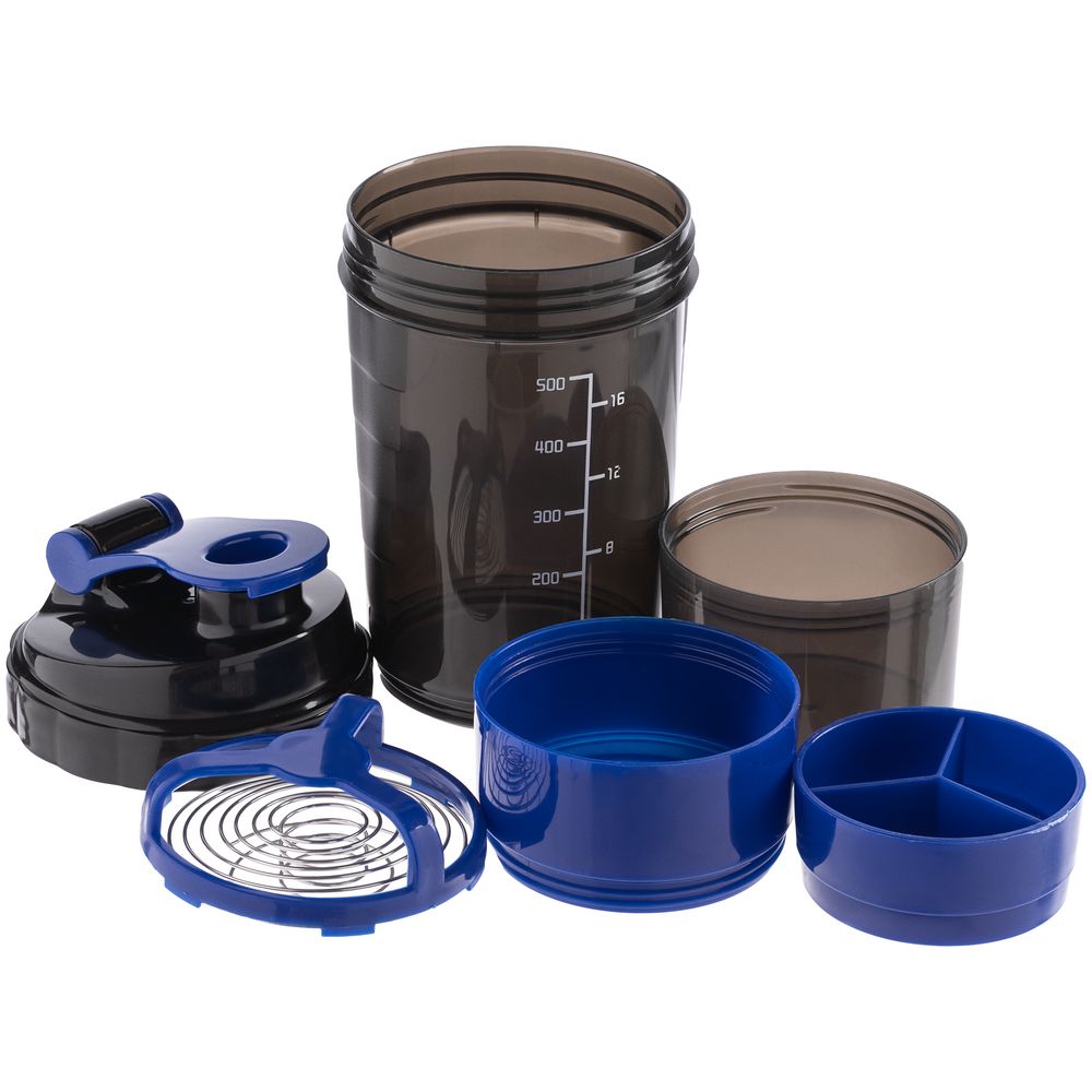 Спортивный шейкер Tonus, черно-синий — изображение 3