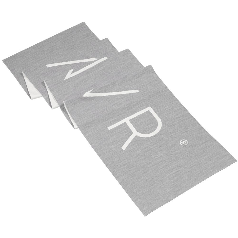 Шарф Bereg, молочный с серым — изображение 3