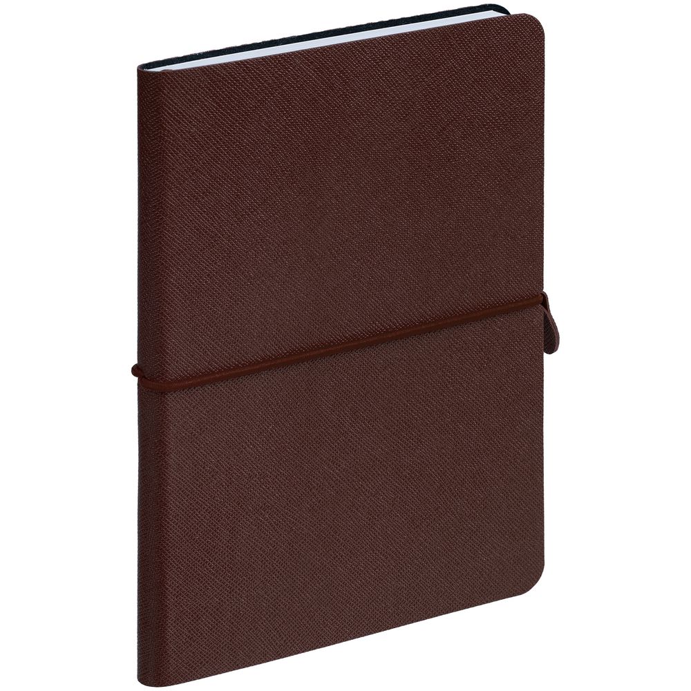 Блокнот Saffian Mini, коричневый — изображение 3