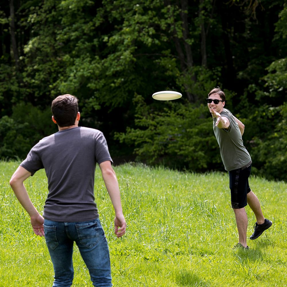 Летающая тарелка-фрисби Cancun, синяя — изображение 3