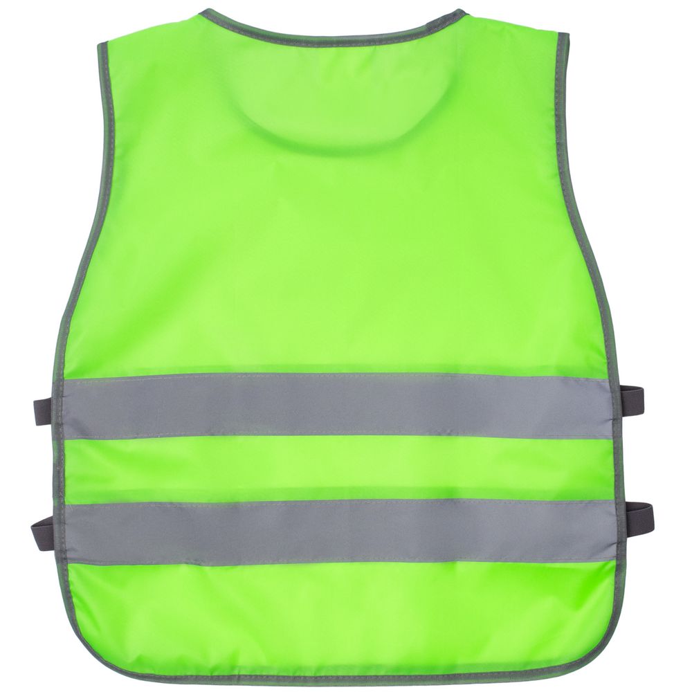 Жилет светоотражающий детский С-2.001Н, желтый неон — изображение 3