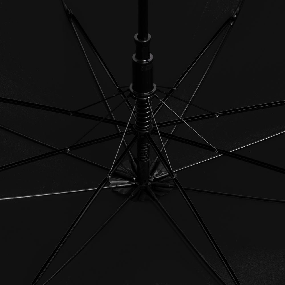 Зонт-трость Color Play, черный — изображение 4