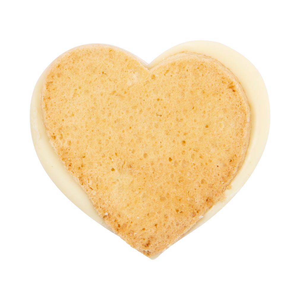 Печенье Dream White в белом шоколаде, сердце — изображение 6