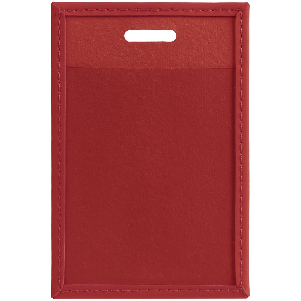 Чехол для пропуска Shall, красный — изображение 3