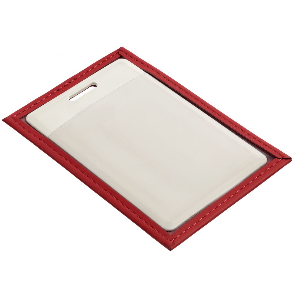 Чехол для пропуска Shall, красный — изображение 4